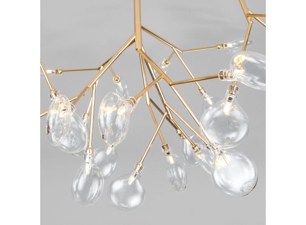 Потолочная люстра со стеклянными плафонами 566