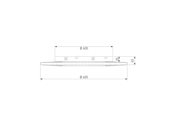 Потолочный светодиодный светильник с тканевым рассеивателем 101003 LED