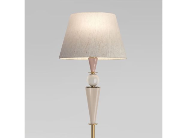 Торшер с декором из керамики 109014