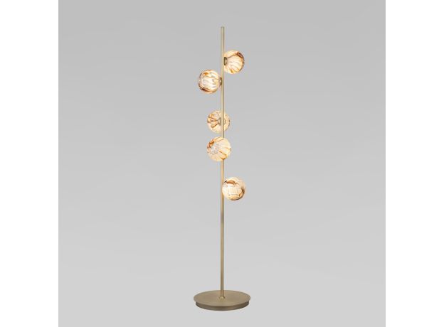 Торшер со стеклянными плафонами ручной работы 1_101/5