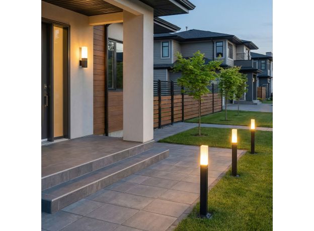 Уличный ландшафтный светильник 1537 TECHNO LED 3000K чёрный 1537 TECHNO LED