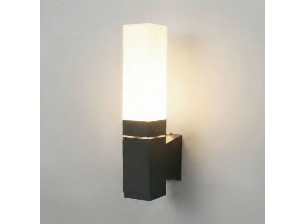 Уличный настенный светильник со светодиодами 1534 TECHNO LED 3000K чёрный 1534 TECHNO LED