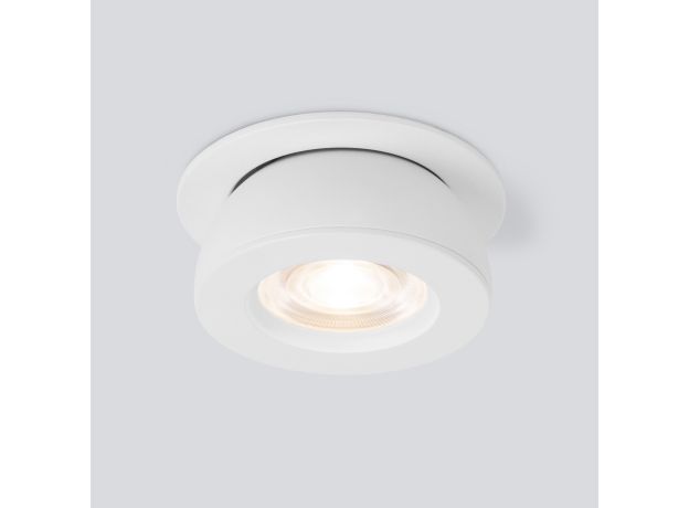 Встраиваемый точечный светодиодный светильник Pruno белый 25080/LED