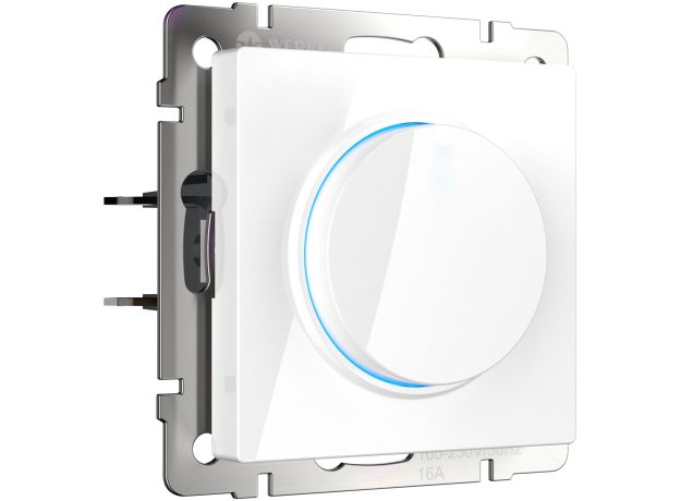 W1142101/ Диммер с подсветкой N (белый) W1142101