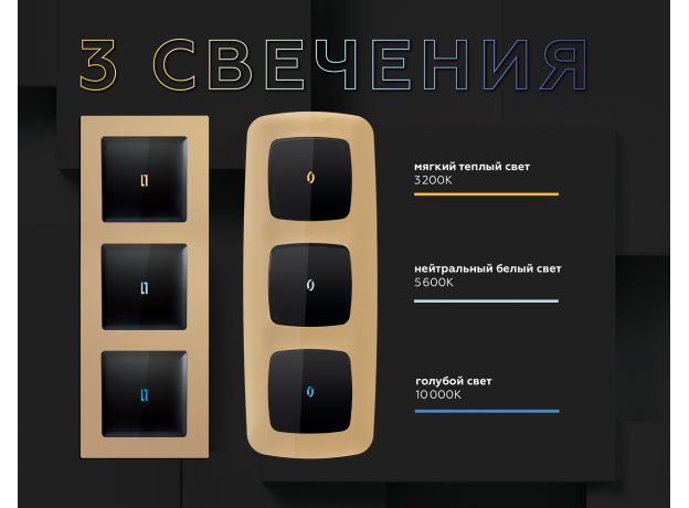 G17B Лампа подсветки выключателей 0.1W LED 10000K (голубой свет) QUANT