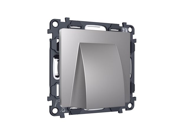MA515810 Комплект вывода кабеля с фиксатором ALFA Сталь матовый QUANT (AP5158, VM238)