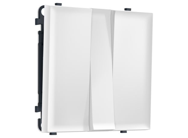 MS125010 Комплект механизма 3-кл выключателя SIGMA Белый матовый 10A-250V QUANT PRO (SP1250, PR133)