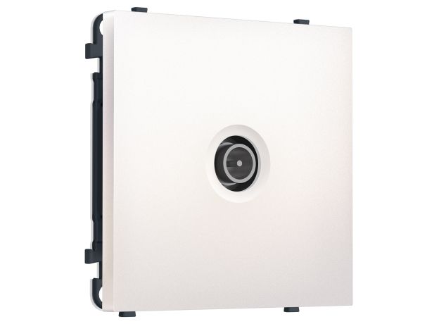 MS213005 Комплект механизма TV розетки оконечной экранированной SIGMA Жемчуг 5-1000MHz 3dB QUANT PRO (SP2130, PR199)