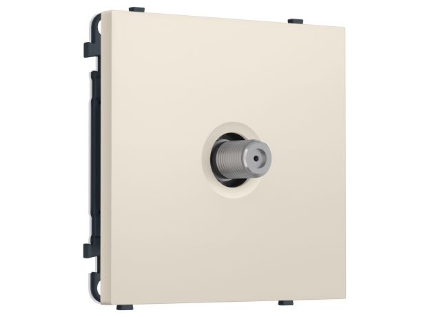 MS333050 Комплект механизма TV розетки SAT SIGMA Бежевый матовый 5-2400MHz 3.5dB QUANT PRO (SP3330, PR215)