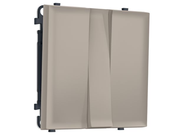 MS365010 Комплект механизма 3-кл выключателя SIGMA Серо-бежевый матовый 10A-250V QUANT PRO (SP3650, PR133)