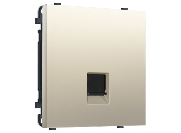 MS552005 Комплект механизма компьютерной розетки SIGMA Шёлк RJ-45 экранированной с/ш QUANT PRO (SP5520, PR185)