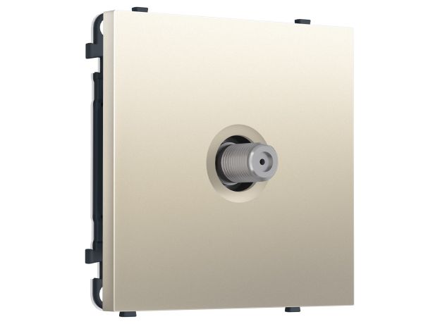 MS553050 Комплект механизма TV розетки SAT SIGMA Шёлк 5-2400MHz 3.5dB QUANT PRO (SP5530, PR215)