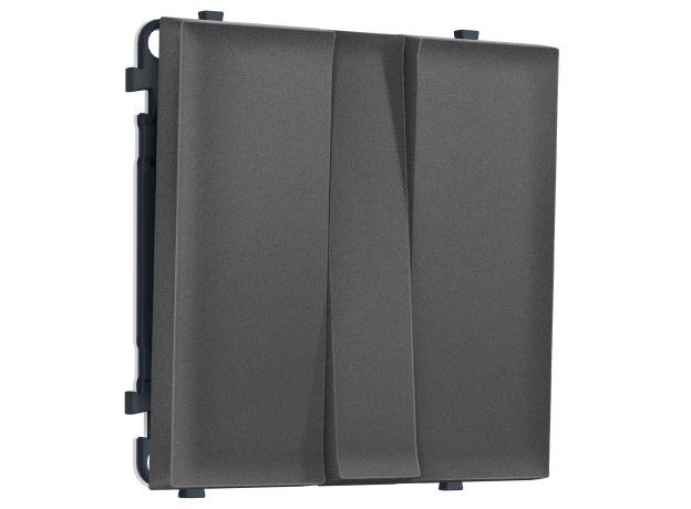 MS655010 Комплект механизма 3-кл выключателя SIGMA Антрацит серый 10A-250V QUANT PRO (SP6550, PR133)