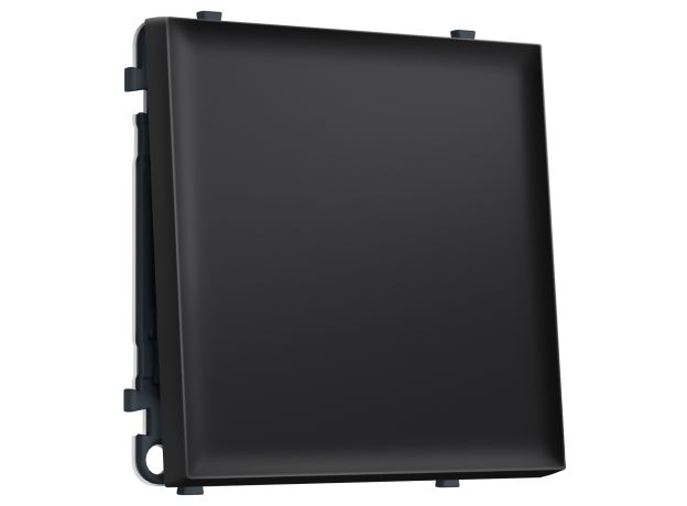 MS801050 Комплект механизма 1-кл выключателя с самовозвратом SIGMA Черный матовый QUANT PRO (SP8010, PR113)