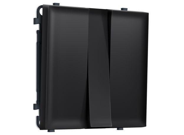 MS805010 Комплект механизма 3-кл выключателя SIGMA Черный матовый 10A-250V QUANT PRO (SP8050, PR133)