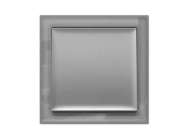 SF350501 Рамка SIGMA Briz (Сталь Стекло закаленное натуральное) 1-ая