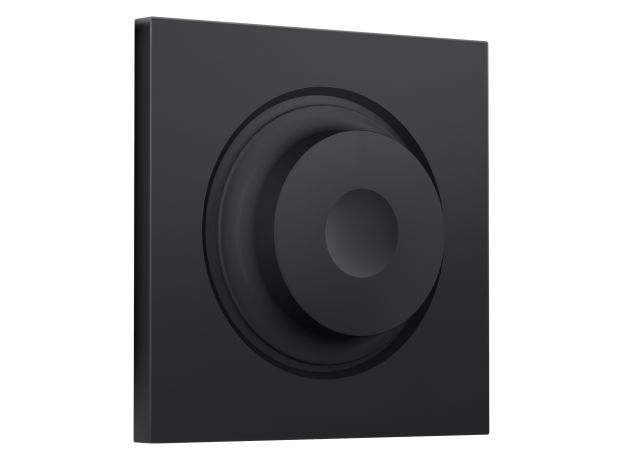 SP8055 Лицевая панель SIGMA (Черный матовый) для светорегулятора универсального QUANT PRO