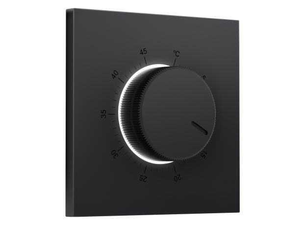 SP8057 Лицевая панель SIGMA (Черный матовый) для терморегулятора теплого пола QUANT PRO