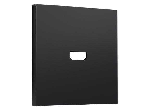SP8140 Лицевая панель SIGMA (Черный матовый) для HDMI розетки QUANT PRO