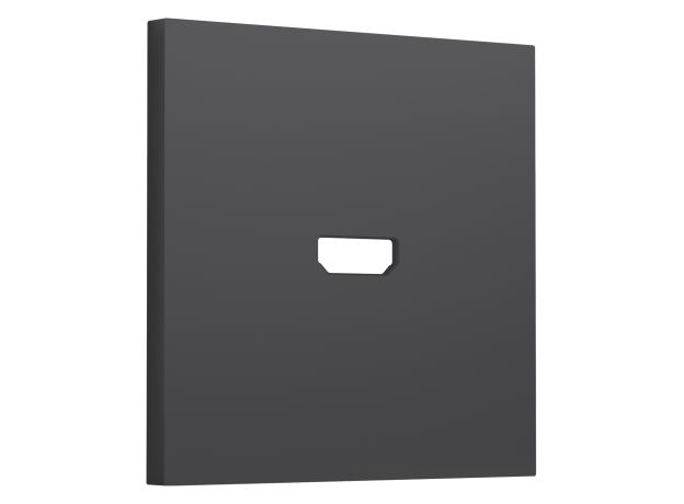 SP9140 Лицевая панель SIGMA (Графит Мягкое касание) для HDMI розетки QUANT PRO